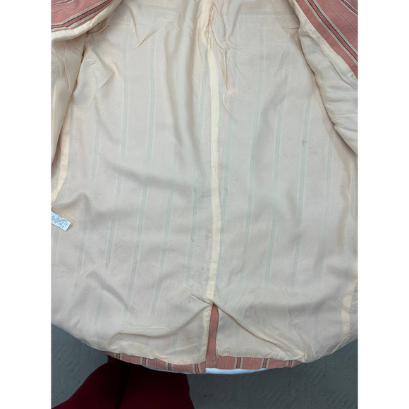 Vintage Canvasbacks Lutton & Horsfield Linen/Rayon Embellished Jacket - Sz-S - Picture 12 of 12